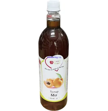 Syrup Good Heart mơ 1L