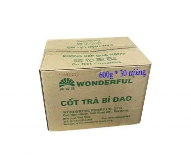 Cốt trà bí đao 600g - THÙNG 30 MIẾNG