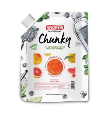 Mứt chunky bưởi đỏ yuzu (Grape Fruit Yuzu) 1kg