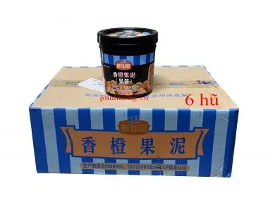 Mứt Sensini cam 1,36 kg - Thùng 6 hũ