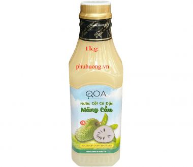 Nước cốt mãng cầu cô đặc 1kg hiệu QOA