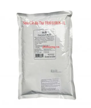 Nước cốt dừa Thái THAVEEROS 1000ml