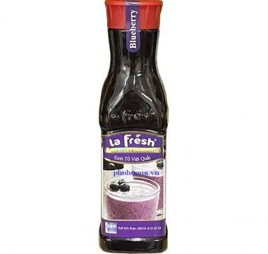 Sinh tố LaFresh việt quất - 650ml