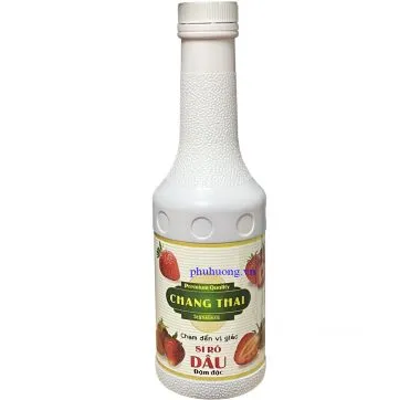 Siro dâu Chang Thai 1 Lít