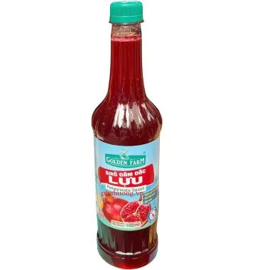 Siro LỰU ĐẬM ĐẶC Golden Farm 700ml
