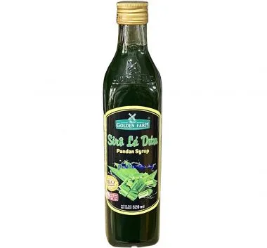 Siro Goldenfarm lá dứa 520mL