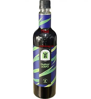 Syrup Hestia hương lá dứa 750ml