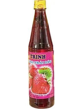 Siro Trinh dâu 600ml