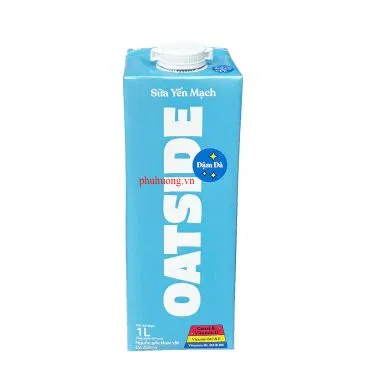 Sữa yến mạch Oatside Đậm đà hộp 1 Lít (có đường)