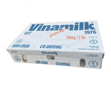 Sữa chua Vinamilk có đường - thùng