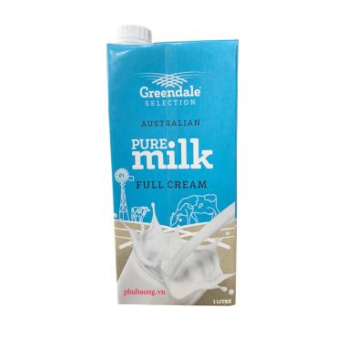 Sữa tươi tiệt trùng nguyên kem Greendale 1L