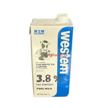 Sữa tươi WESTEM 3.8% - 1 Lít