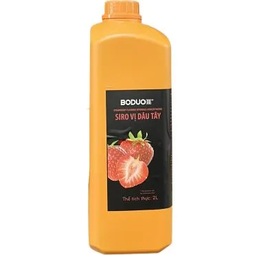 Syrup Boduo dâu 2L