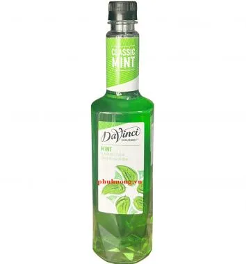 Syrup Davinci bạc hà xanh 750ml
