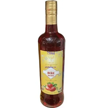 Syrup Frusy dâu 750ml