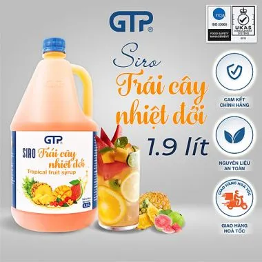 Siro Gia Thịnh Phát trái cây nhiệt đới 1,9L