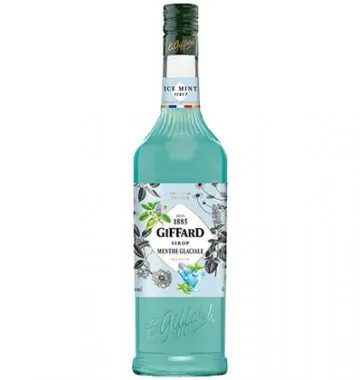 Syrup Giffard bạc hà trắng màu xanh dương  1L