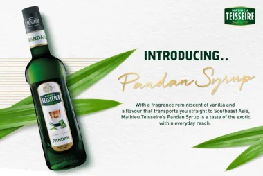 Syrup teisseire lá dứa (pandan) 700ml (chai)