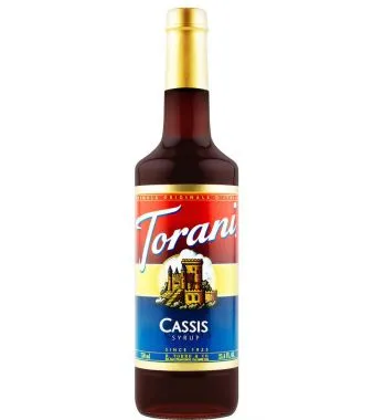 Syrup Torani cassis 750ml