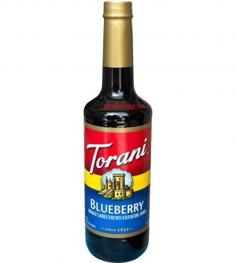 Syrup Torani việt quất 750ml