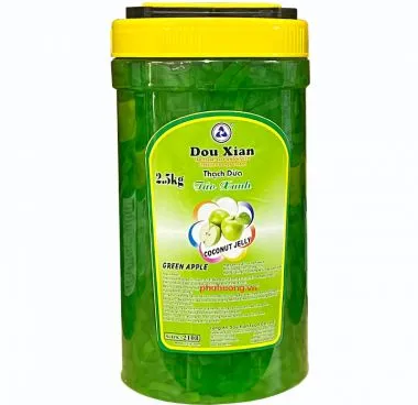 Thạch dừa Dou xian hương táo 2,5kg