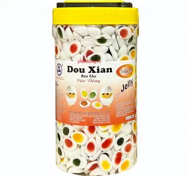 Thạch Dou Xian trứng 4 màu 2.5kg