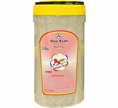 Thạch dừa Dou Xian vải 2,5kg