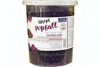 Thạch thủy tinh Hùng Chương nho 1kg