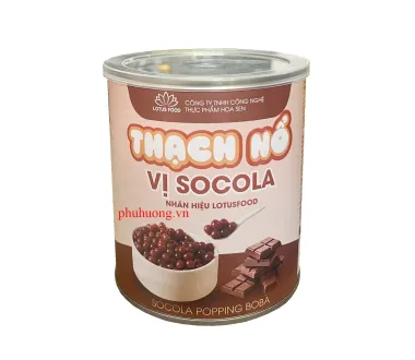 Thạch nổ socola