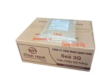 Thạch 3q Sea trắng 2kg - Thùng 6 túi