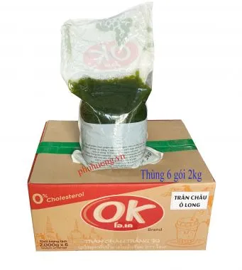 TRÂN CHÂU 3Q OK OLONG 2KG - THÙNG 6 GÓI