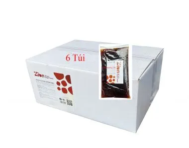 Thạch 3q Zion caramel 2kg - Thùng 6 túi