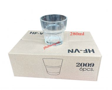 Ly central lùn MT2009 - 280ml - lố 12 cái