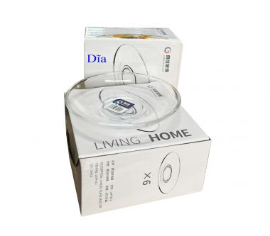 Dĩa thủy tinh Living Home XP7012