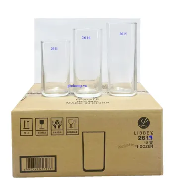 Ly thủy tinh hiệu Libbey 2615 - 405ml - Lố 12 cái