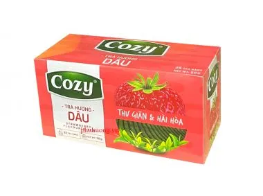 Trà cozy dâu túi lọc 50g