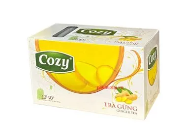 Trà cozy gừng túi lọc 50g