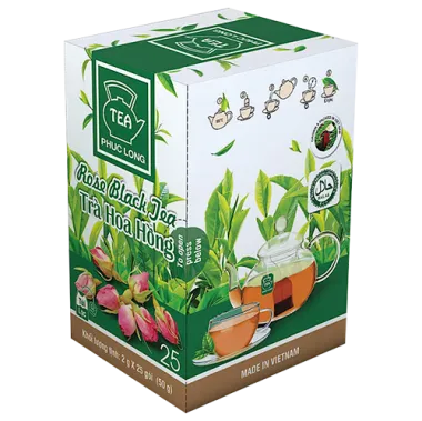 Trà hoa hồng túi lọc Phúc Long 50g