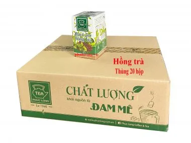 Trà hồng trà túi lọc Phúc Long - Thùng 20 hộp