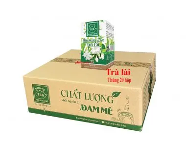 Trà lài túi lọc Phúc Long - Thùng 20 hộp