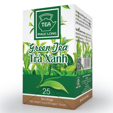 Trà xanh túi lọc Phúc Long 50g