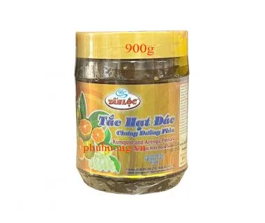 Tắc hạt đác chưng đường phèn Tấn Lộc 900g