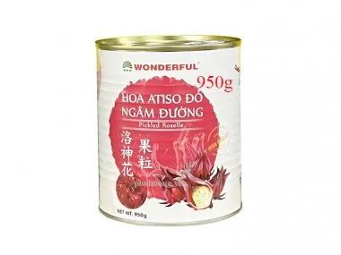 Hoa Atiso đỏ ngâm đường Wonderful 950g