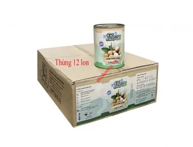NHÃN ngâm Farme 560g - Thùng 12 lon