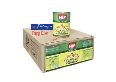 Hạt sen nước đường - NIF 560g - Thùng 12 lon