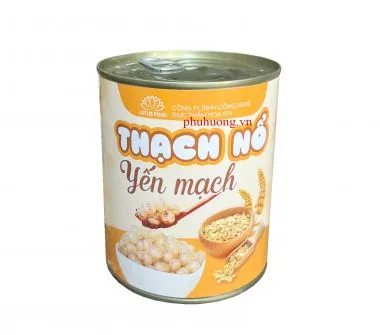 Thạch nổ yến mạch 850g - Lotus Food