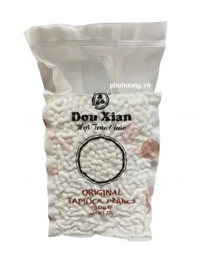 Trân châu trắng Dou Xian 3kg - hạt lớn 2.5 (TRẮNG)