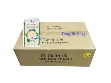 Trân châu hoàng kim Wonderful 1kg - Thùng 20 túi