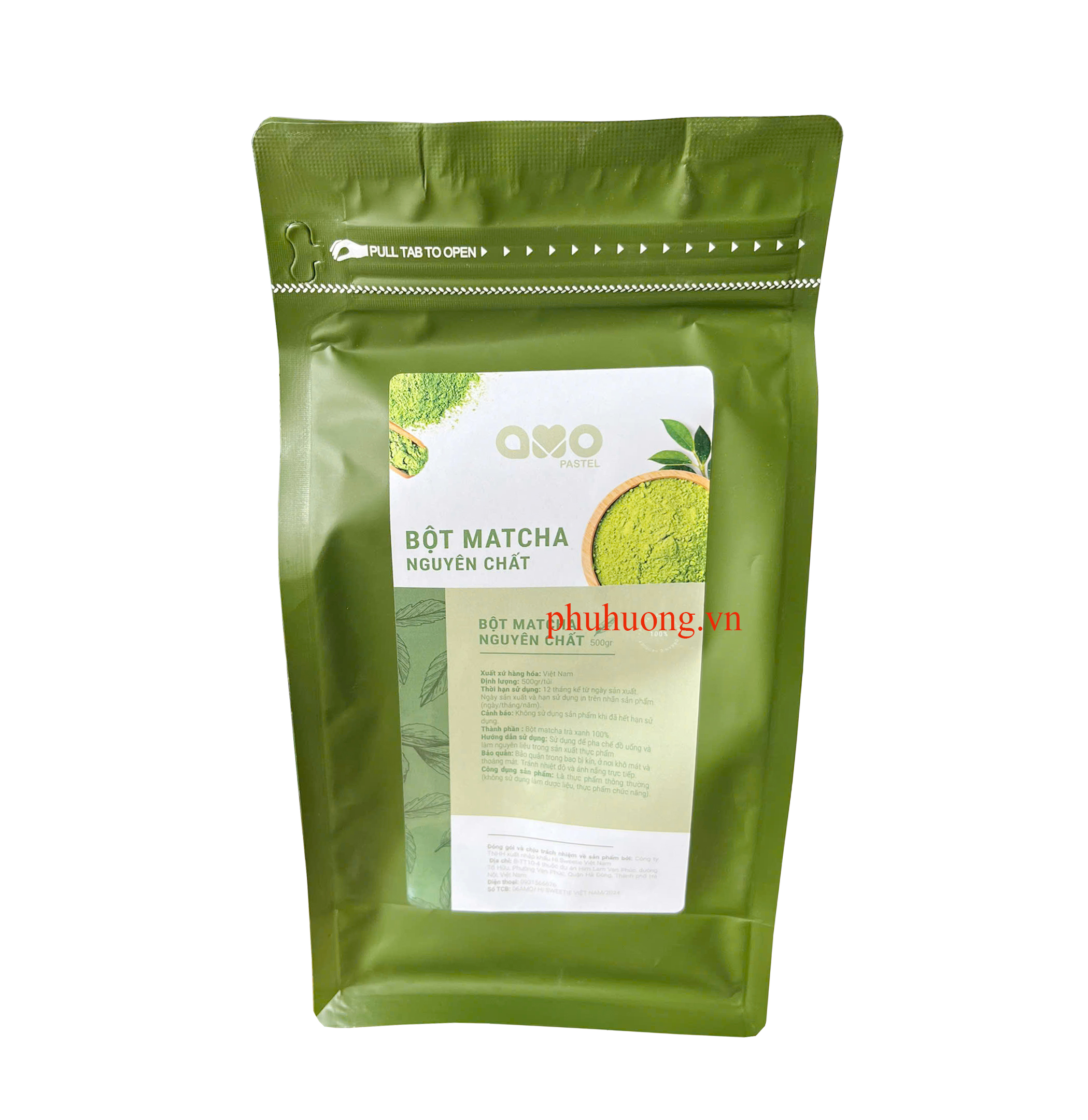 BỘT MATCHA AMO 500g