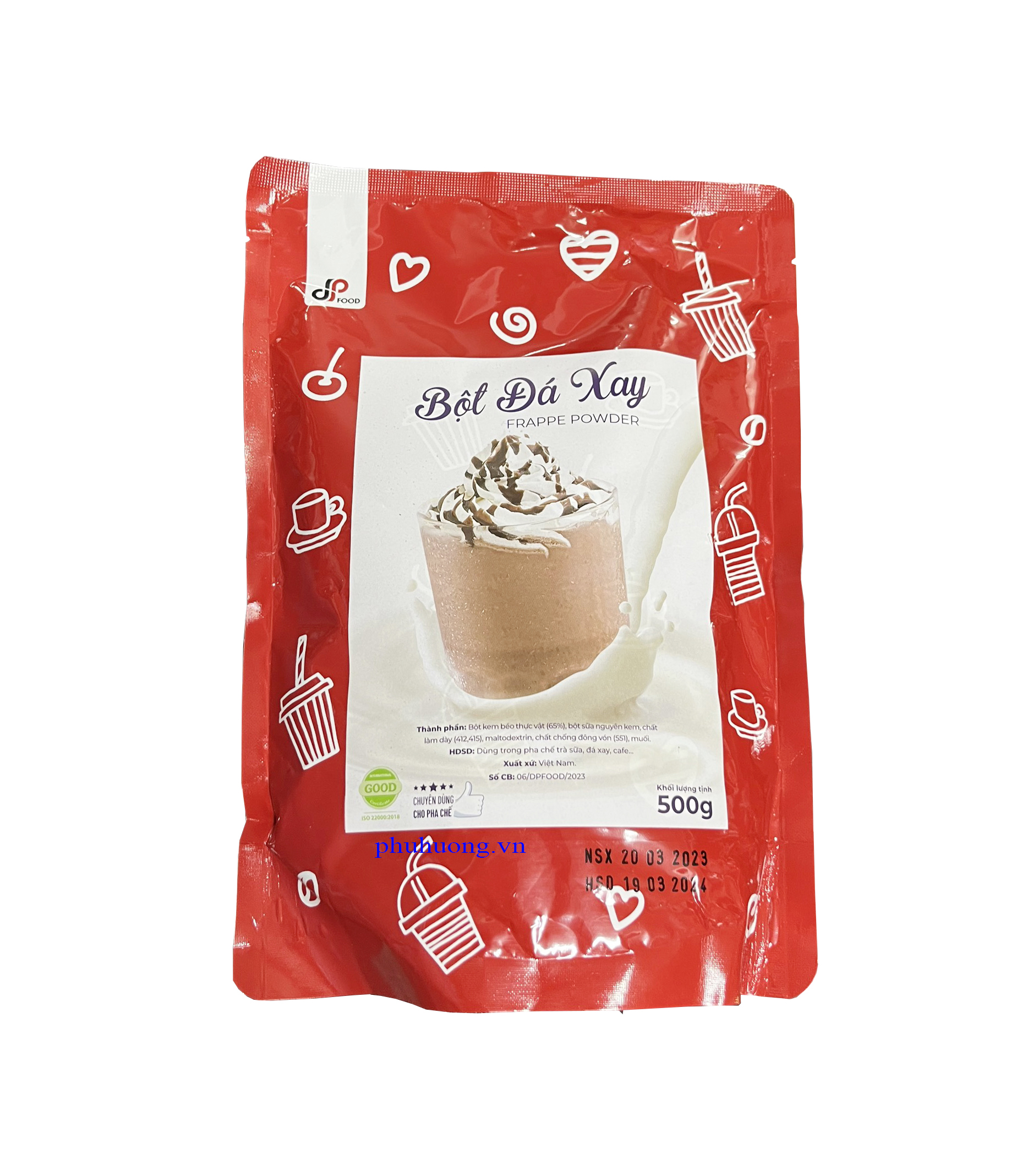 Bột đá xay frappe 500g (DP FOOD)